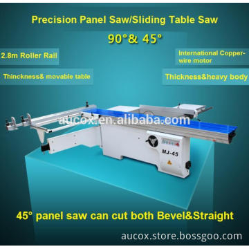 wood cutting sliding table saw panel saw